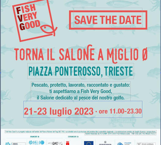 Fish Very Good – Il Salone a Miglio Ø torna in Piazza Ponterosso a Trieste dal 20 al 23 luglio